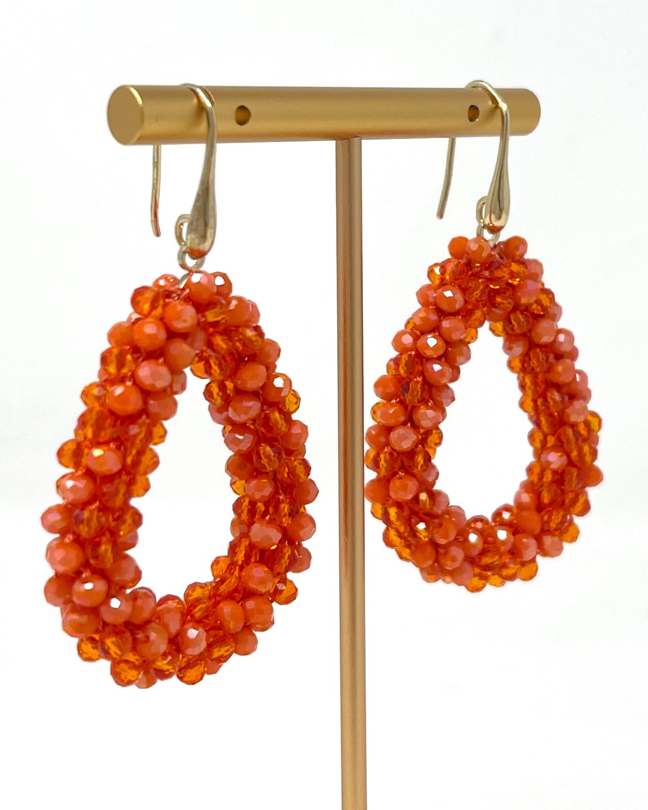 Pendientes Fiona naranja