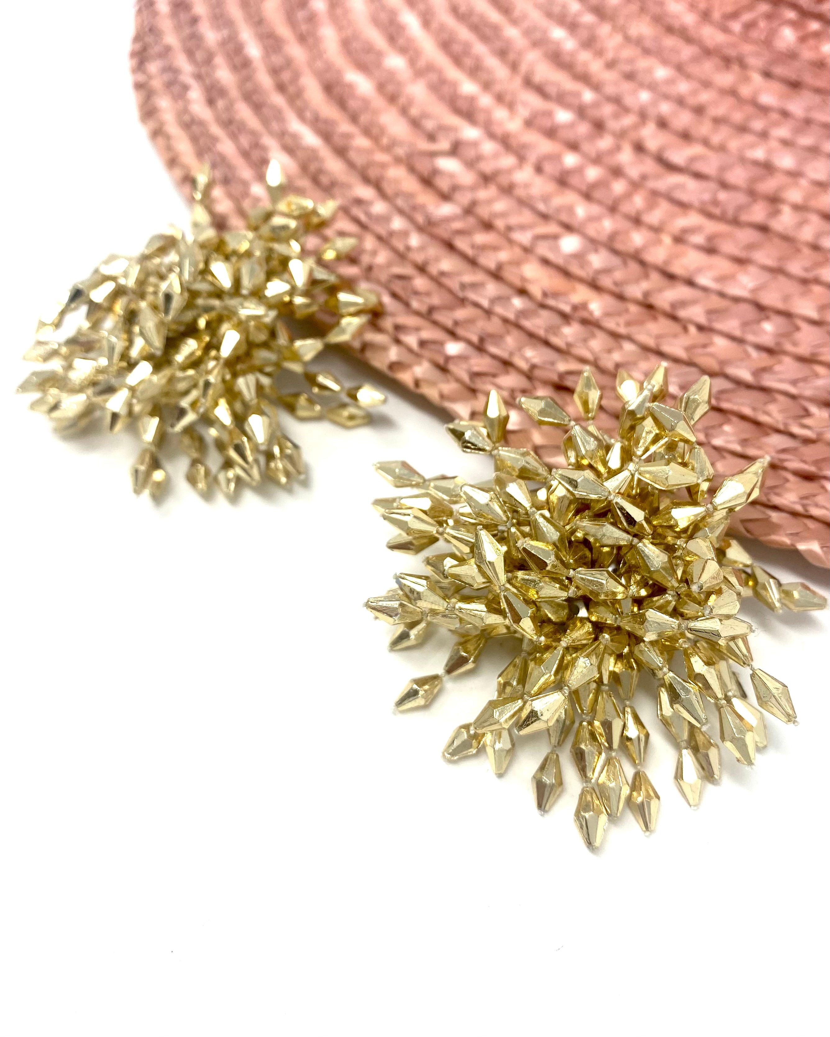 Pendientes Mar dorado