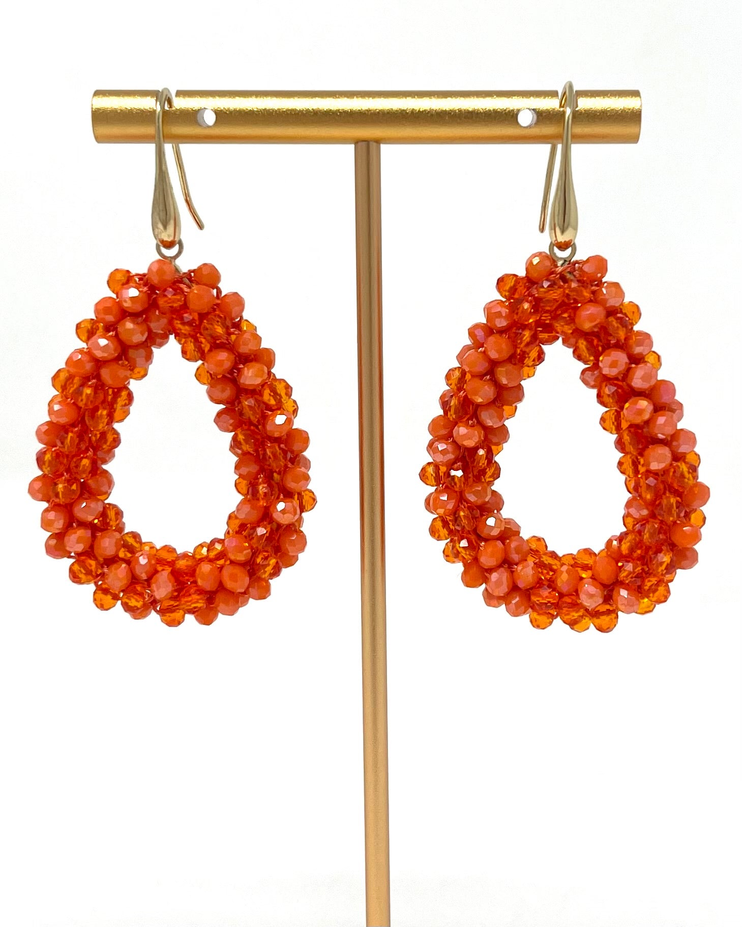 Pendientes Fiona naranja