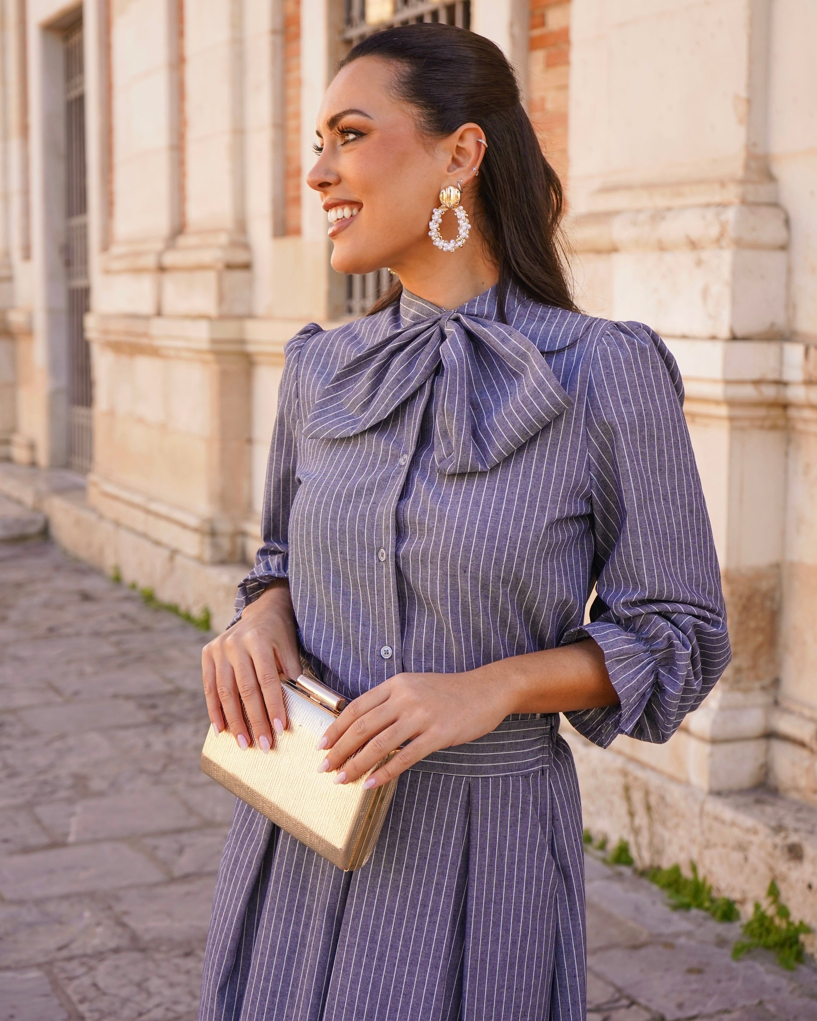 Conjunto Berta azul