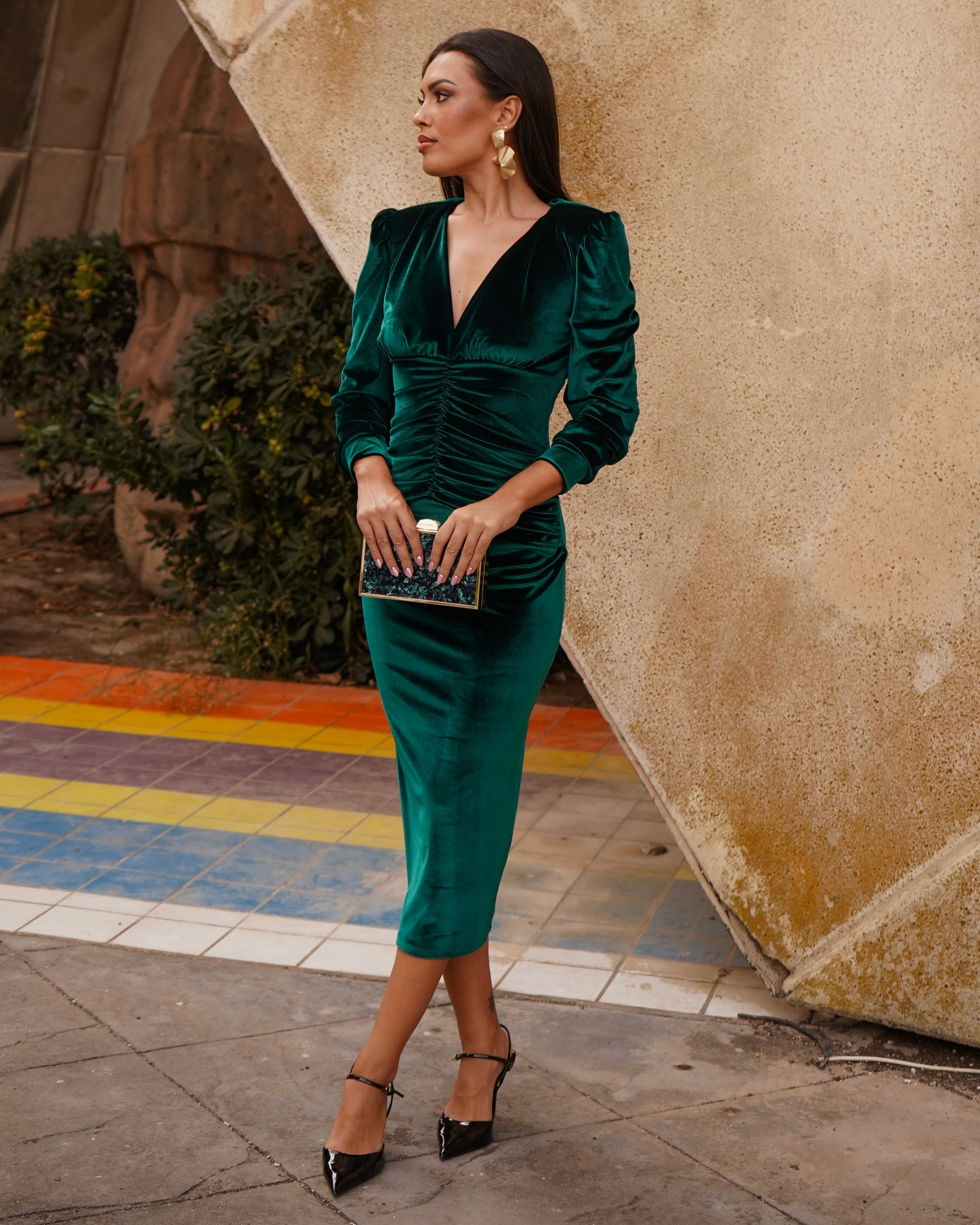 Vestido Isabella Verde