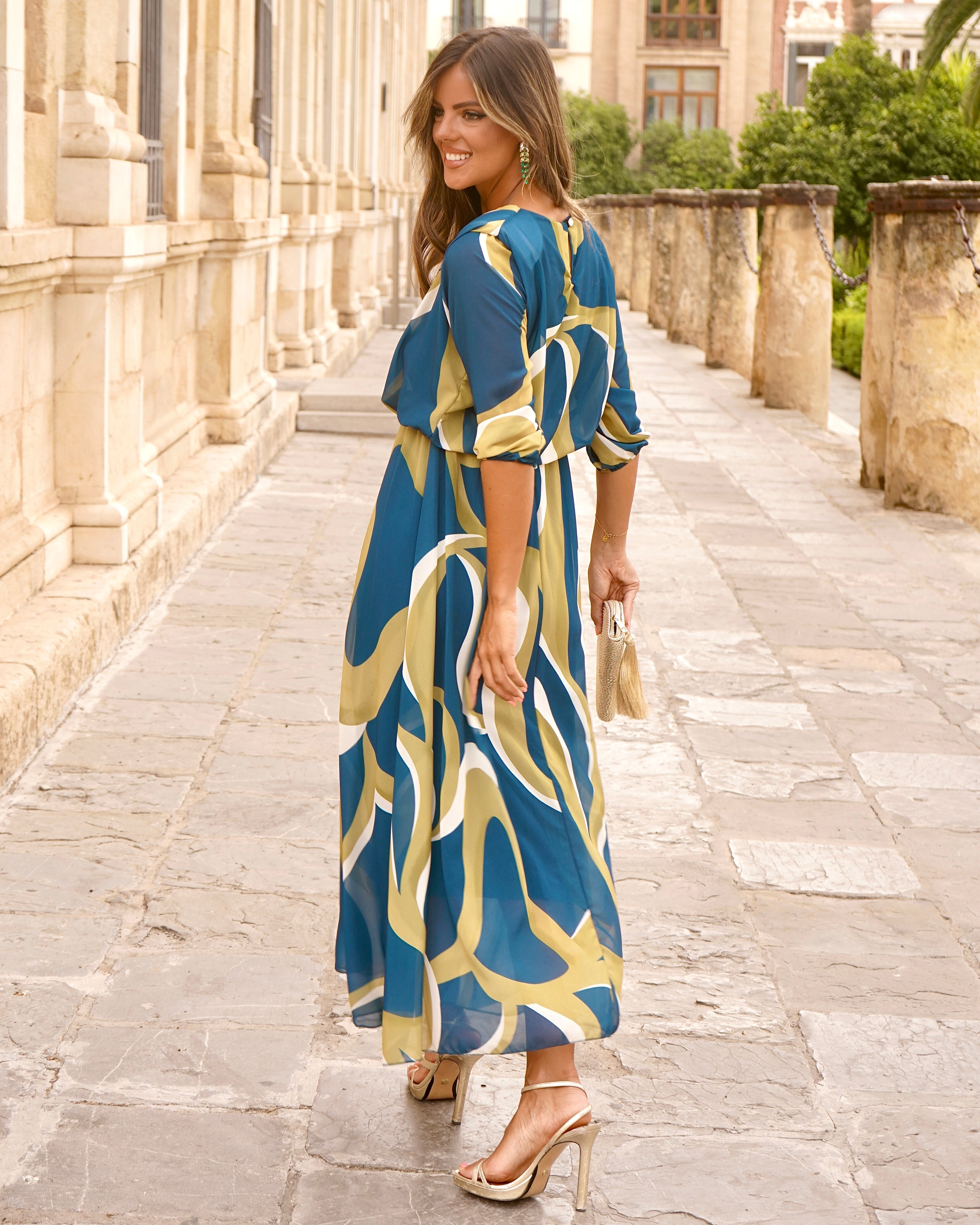 Vestido Maribel Verde