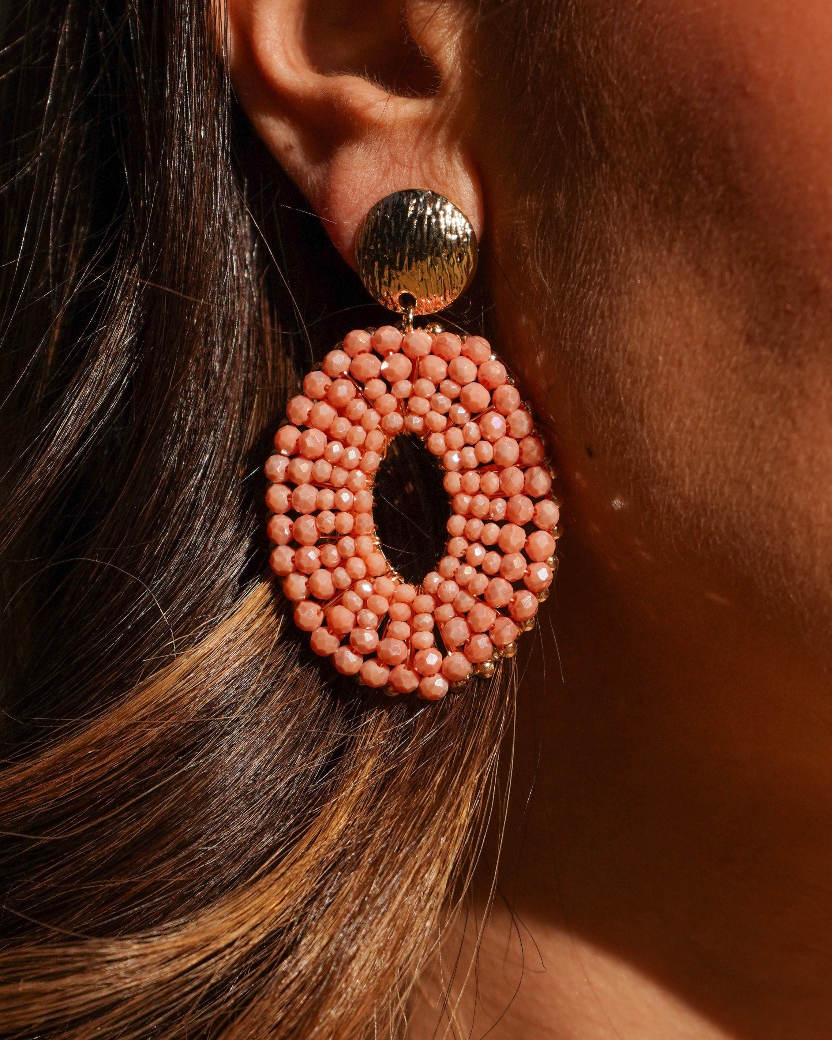 Pendientes Gala coral