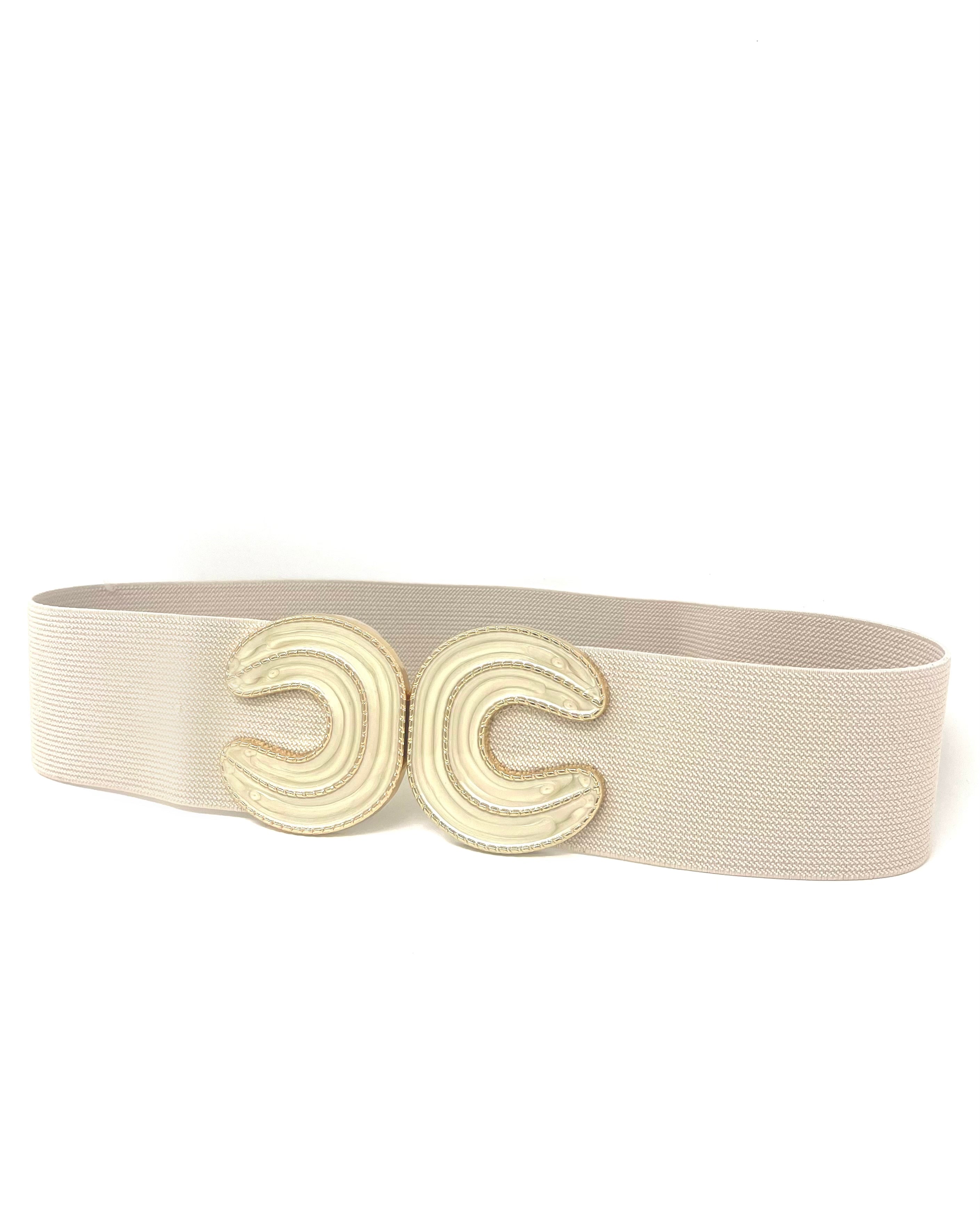 Cinturón Ubrique beige
