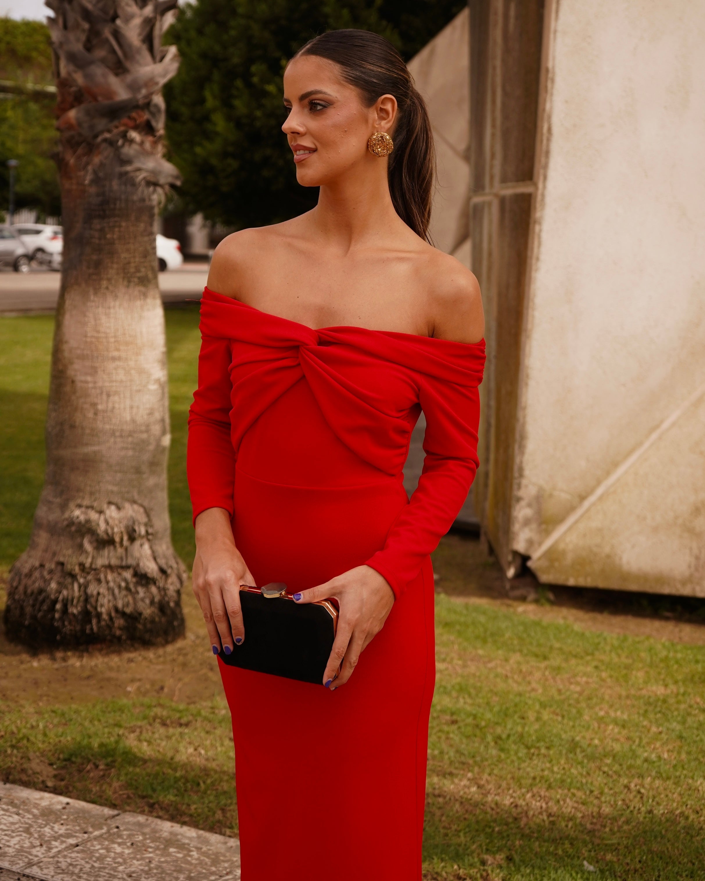Vestido Leire rojo