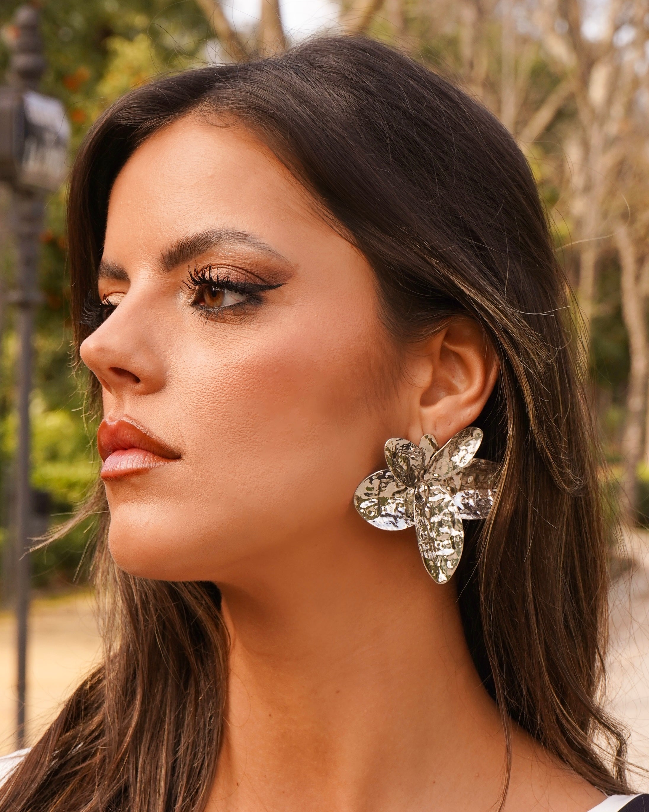 Pendientes Sicilia Plata