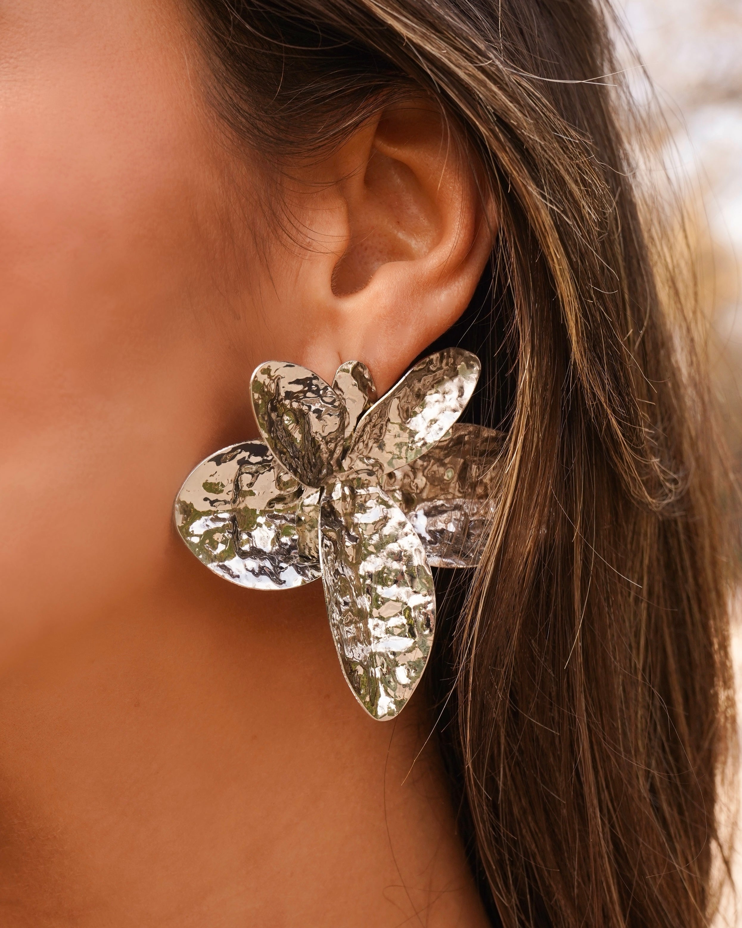 Pendientes Sicilia Plata