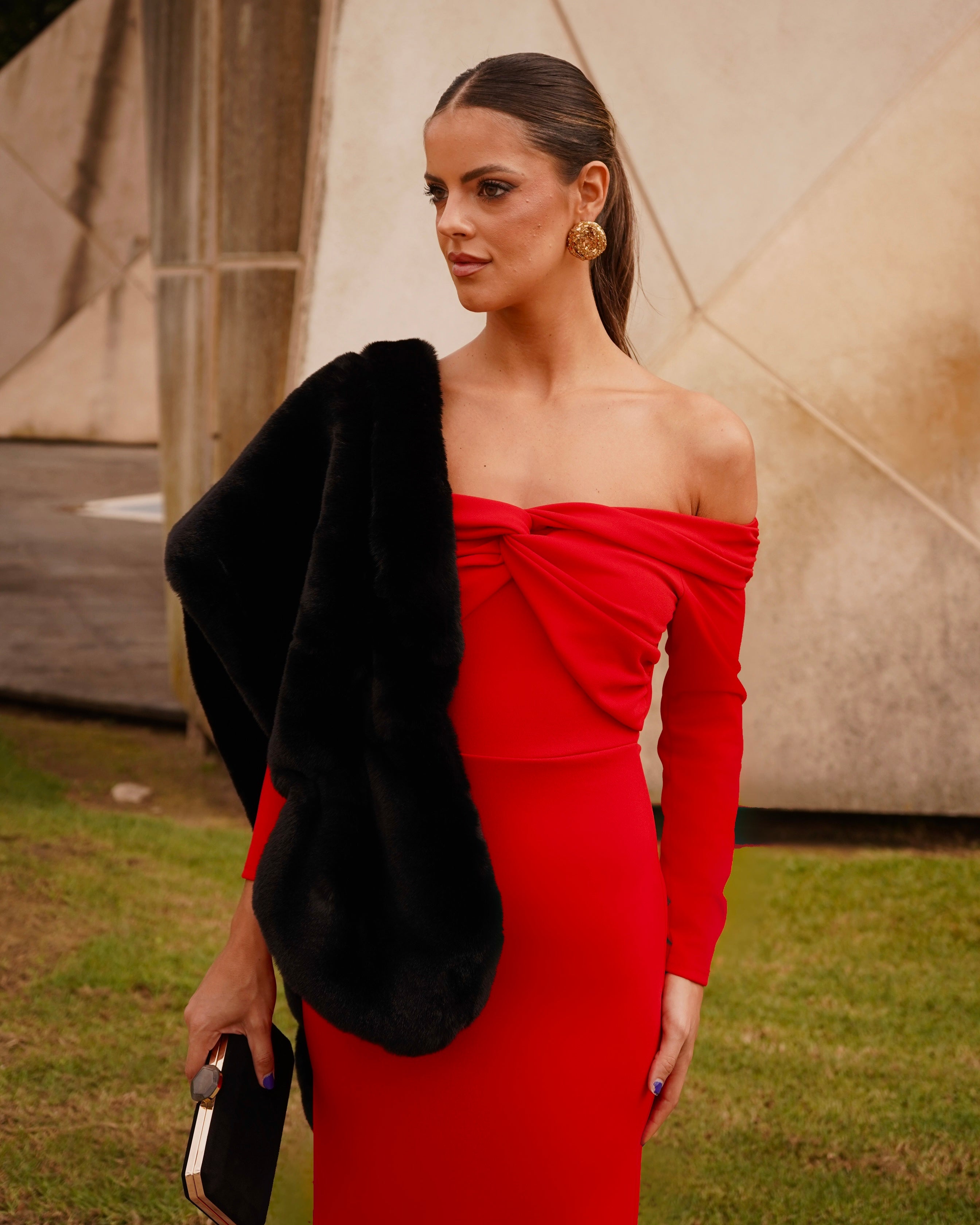 Vestido Leire rojo