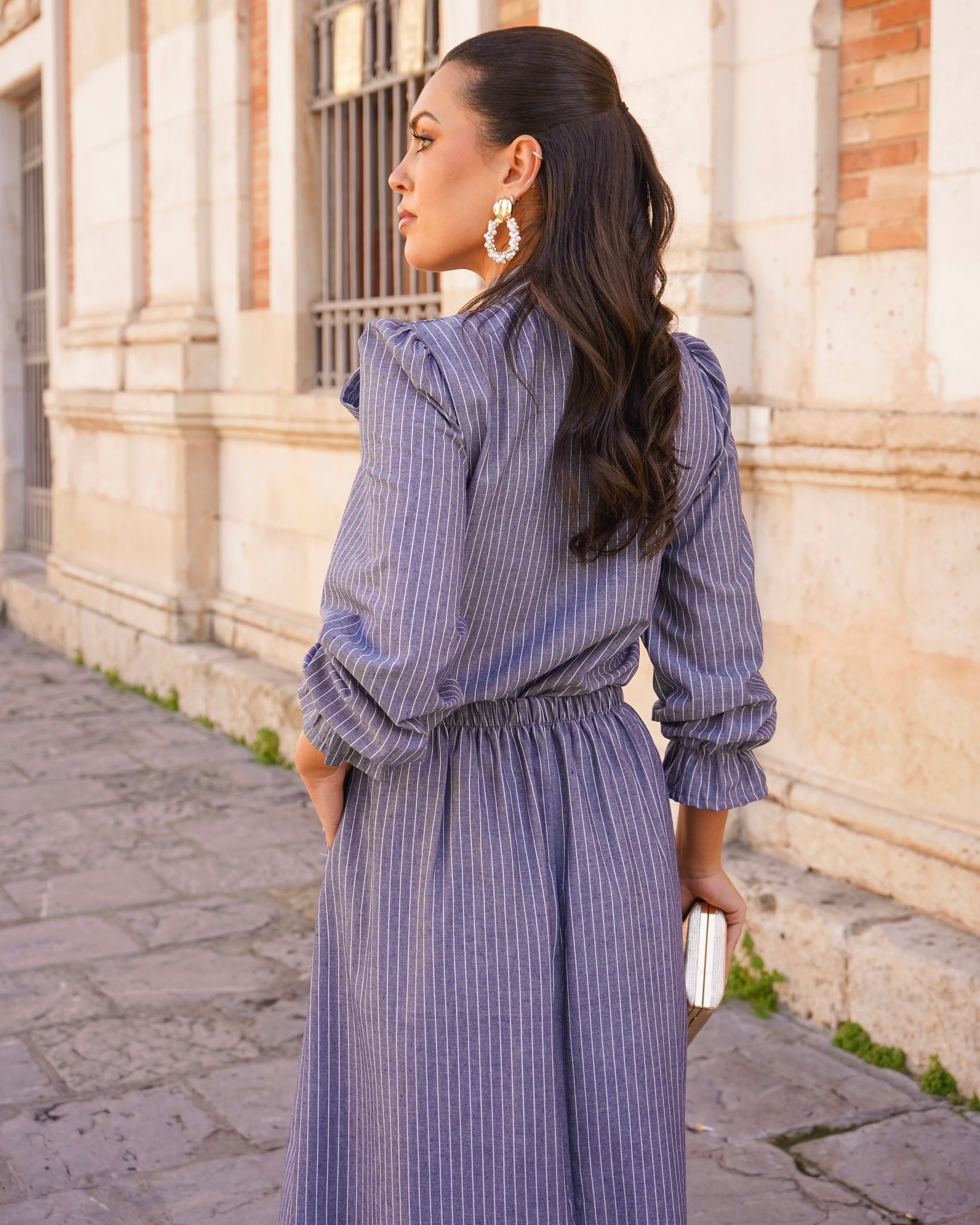 Conjunto Berta azul