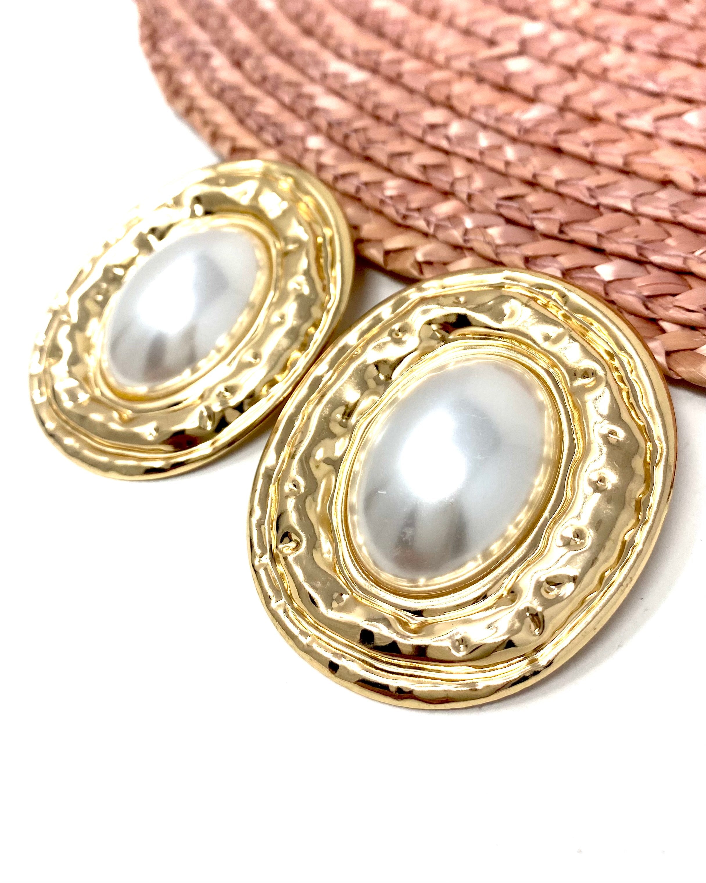 Pendientes María dorado