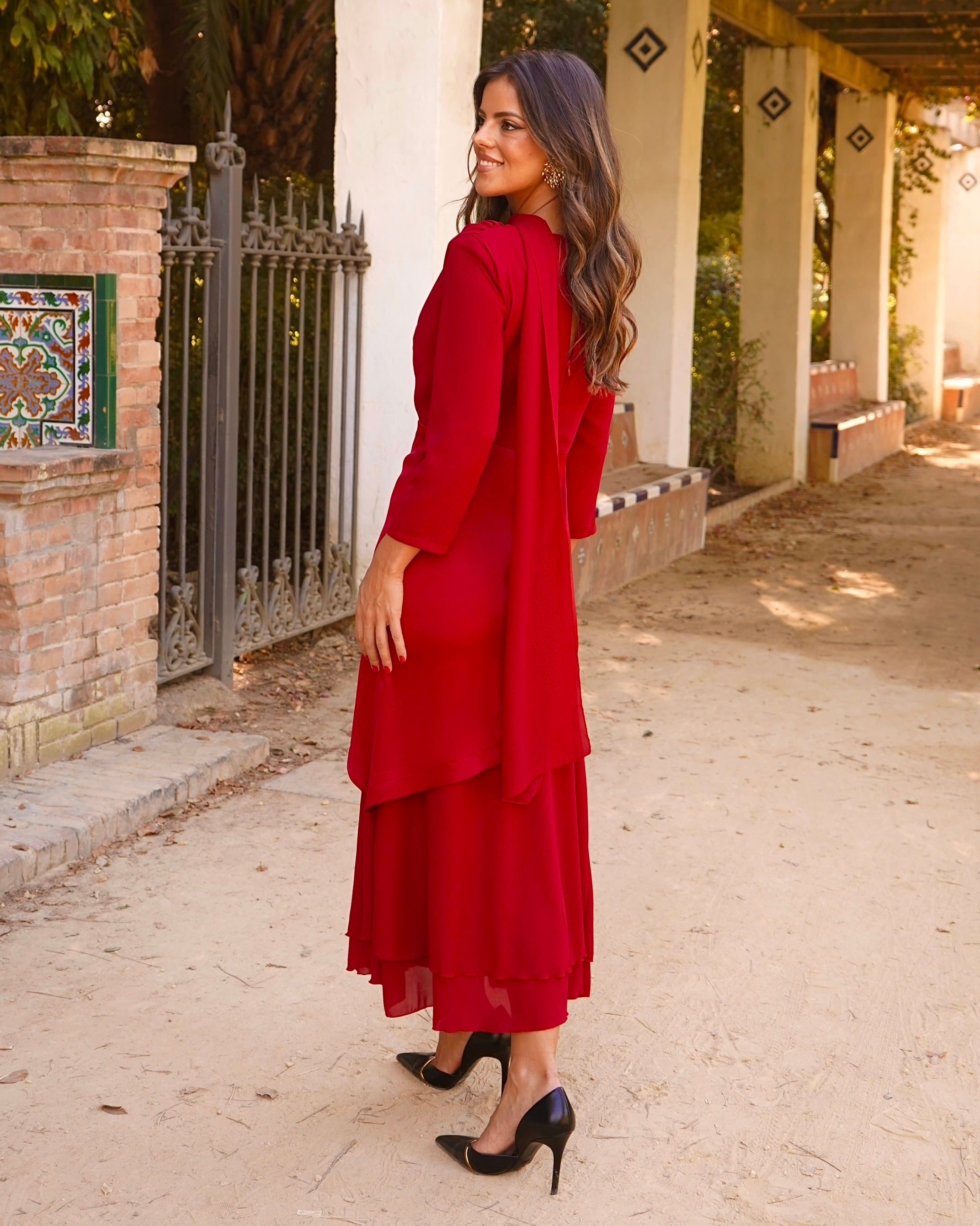 Vestido Romeo Rojo