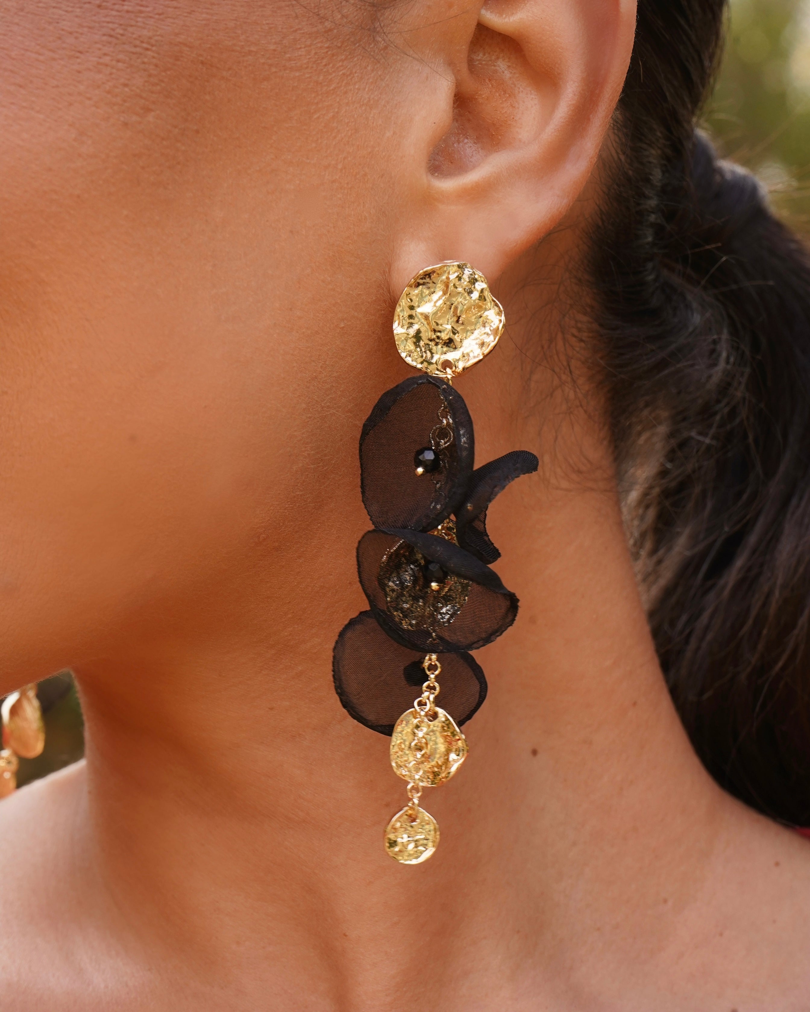 Pendientes Hiba negros