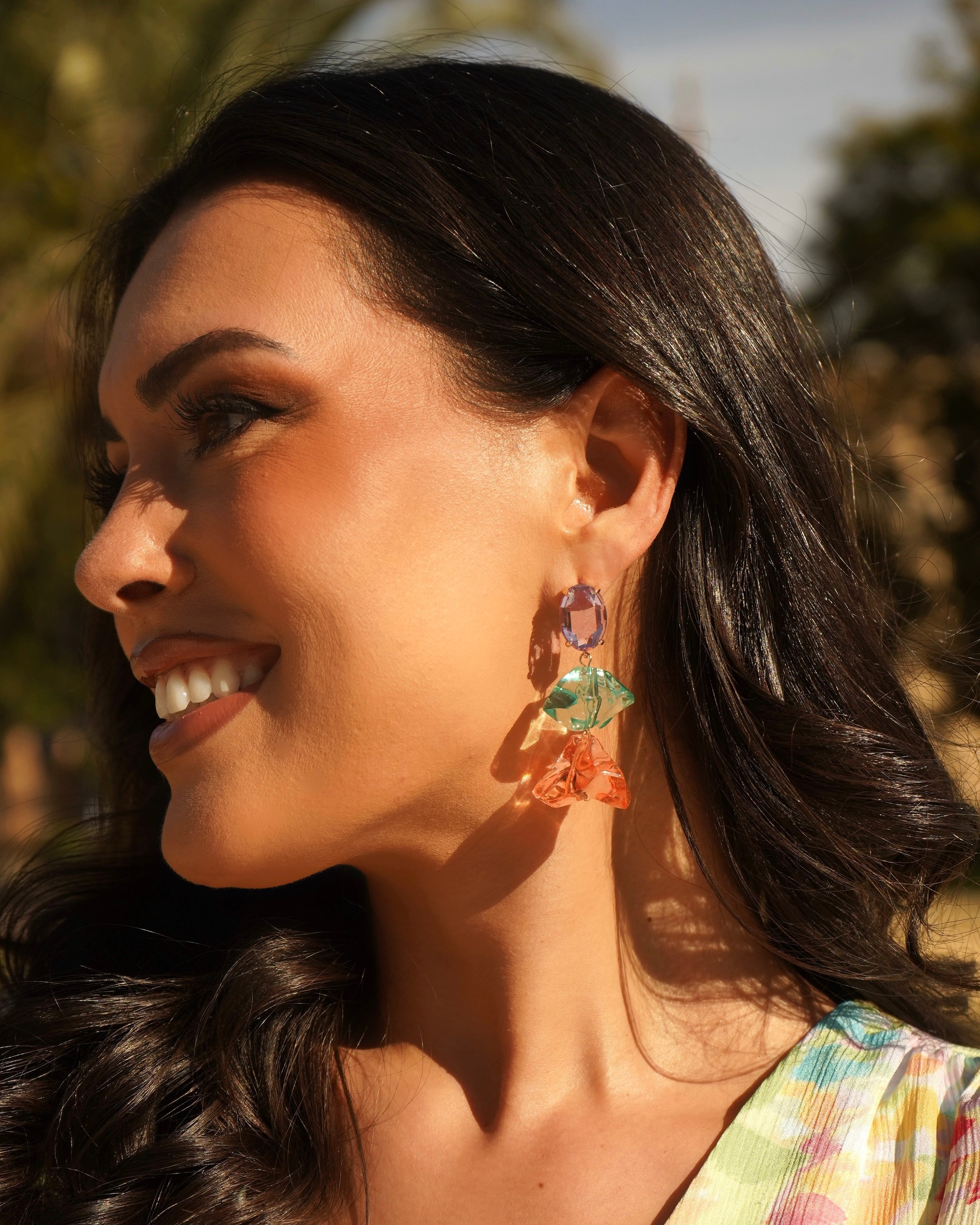 Pendientes Tessa multicolor